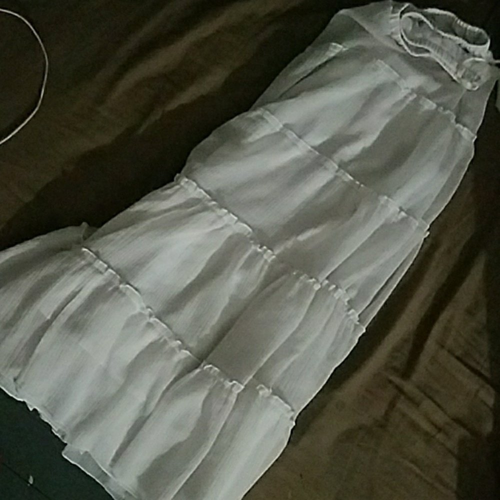 White Gypsy skirt